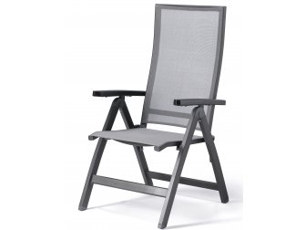 Кресло металлическое текстиленовое-thumbs-Фото1