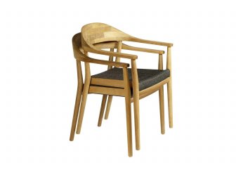 Кресло деревянное с подушкой-thumbs-Фото4