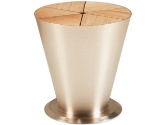 Столик кофейный металлический с контейнером для льда-thumbs-Фото3