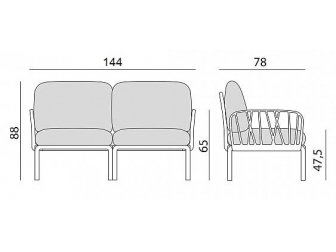 Лаунж-диван двухместный с балдахином-thumbs-Фото3