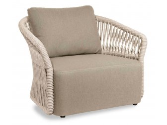 Лаунж-кресло плетеное мягкое-thumbs-Фото1