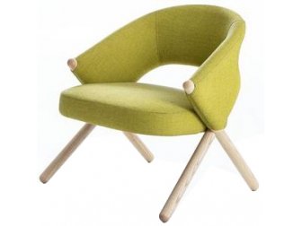 Лаунж-кресло с мягкой обивкой-thumbs-Фото1