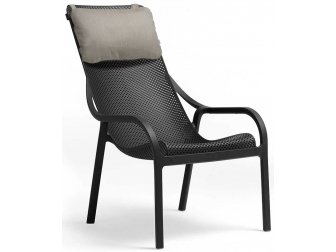 Лаунж-кресло пластиковое с подушкой-thumbs-Фото1