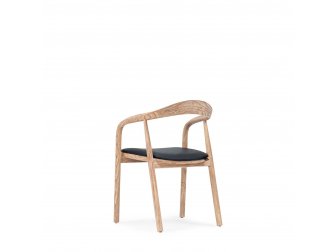 Кресло деревянное с обивкой-thumbs-Фото4