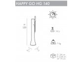 Душ солнечный для ног Arkema Happy Go HG 140 полиэтилен высокой плотности Фото 2