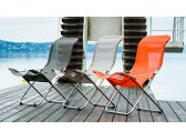 Кресло-шезлонг металлическое складное Fiam Fiesta алюминий, текстилен Фото 24