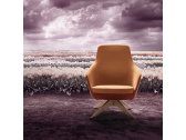 Кресло с высокой спинкой вращающееся Albaplus Folha ясень, полиуретан, ткань Фото 10