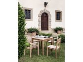 Стол деревянный обеденный Giardino Di Legno Dehors  тик Фото 4