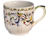 Чашка для эспрессо Gien Toscana фаянс белый, рисунок Фото 1