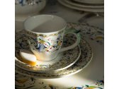 Чайная чашка Gien Toscana фаянс белый, рисунок Фото 3