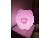 Светильник пластиковый настольный Свинка SLIDE Peggy Lighting полиэтилен Фото 10
