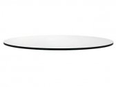 Столешница круглая SLIDE для стола Jet компакт-ламинат HPL белый Фото 1