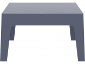 Столик пластиковый журнальный Siesta Contract Box Table полипропилен темно-серый Фото 6