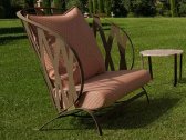 Кресло металлическое с подушками DFN Sunrise железо, ткань Фото 1