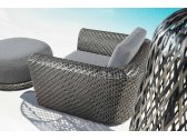 Кресло плетеное с подушками DFN Twilight алюминий, искусственный ротанг, ткань Фото 8