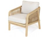 Комплект деревянной мебели Tagliamento Ravona KD акация, роуп, олефин натуральный, бежевый Фото 20