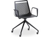 Кресло офисное пластиковое Gaber Akami UR BR алюминий, технополимер Фото 1