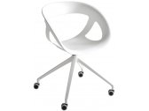Кресло офисное пластиковое Gaber Moema UR алюминий, технополимер Фото 1