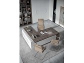Кресло офисное Quadrifoglio Dekora сталь, алюминий, ткань Фото 3