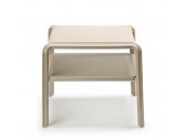 Столик пластиковый для шезлонга Scab Design Vela Side Table технополимер, стекловолокно тортора Фото 8