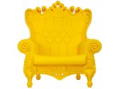 Кресло пластиковое SLIDE Queen Of Love Standard полиэтилен шафрановый желтый Фото 1