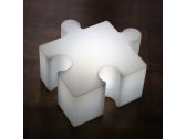 Светильник пластиковый Пазл SLIDE Puzzle Lighting полиэтилен белый Фото 11