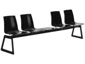 Система сидений на 4 места и столик PAPATYA X-Treme Bench сталь, поликарбонат Фото 1