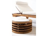 Столик деревянный кофейный WArt Spain ироко, HPL натуральный Фото 9