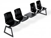 Система сидений на 4 места и столик PAPATYA X-Treme Bench сталь, поликарбонат Фото 5