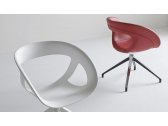 Кресло офисное пластиковое Gaber Moema U алюминий, технополимер Фото 5