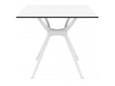 Столешница квадратная Siesta Contract Air Table компакт-ламинат HPL белый Фото 3