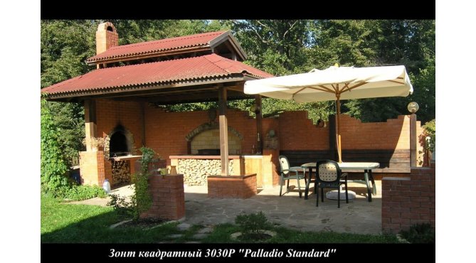 Загородный участок, зонт Palladio Standard