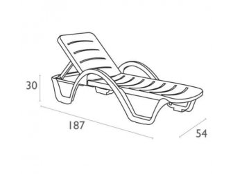 Шезлонг-лежак пластиковый-thumbs-Фото3