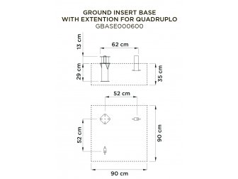 База для крепления зонта в грунт Base 10 кг-thumbs-Фото3