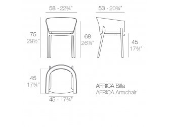 Кресло пластиковое Africa Basic-thumbs-Фото3