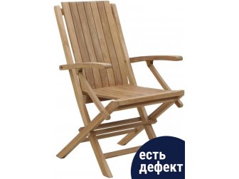 Уцененное складное деревянное кресло Savana Onda-thumbs-Фото1