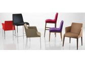 Стул с обивкой Chairs & More Bloom S дуб, сталь, ткань, пенополиуретан Фото 4