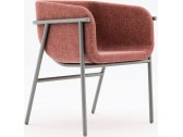 Кресло с обивкой Chairs & More Flora сталь, ткань, полиуретан Фото 1
