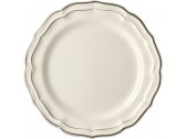 Набор обеденных тарелок Gien Filet Taupe фаянс белый, тортора Фото 1