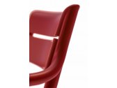 Кресло пластиковое PEDRALI Souvenir стеклопластик красный Фото 4