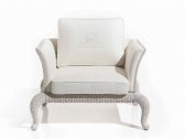 Кресло плетеное с подушками DFN Antares натуральный ротанг, ткань Фото 3