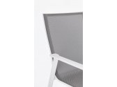Кресло текстиленовое Garden Relax Krion алюминий, текстилен белый, темно-серый Фото 8