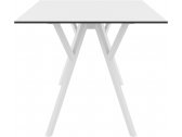 Стол пластиковый Siesta Contract Max Table 180 пластик, HPL белый Фото 6