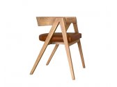 Кресло деревянное мягкое Morelato Cooper ясень, ткань Фото 14