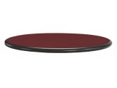 Столешница круглая PEDRALI Laminate PVC Edge ЛДСП, ПВХ темно-красный, черный Фото 1