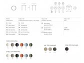 Столик кофейный металлический Scab Design Dress Code сталь, HPL оливковый, камень Фото 2