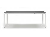 Стол ламинированный раздвижной Scab Design Pranzo Extendable сталь, компакт-ламинат HPL белый, антрацит Фото 5