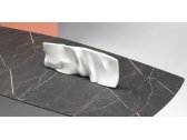 Стол ламинированный Scab Design Squid алюминий, металл, компакт-ламинат HPL белый, черный мрамор Сахара Фото 3