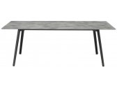 Стол ламинированный раздвижной Scab Design Squid Extendable алюминий, металл, компакт-ламинат HPL черный, цементный Фото 4