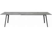 Стол ламинированный раздвижной Scab Design Squid Extendable алюминий, металл, компакт-ламинат HPL черный, цементный Фото 1